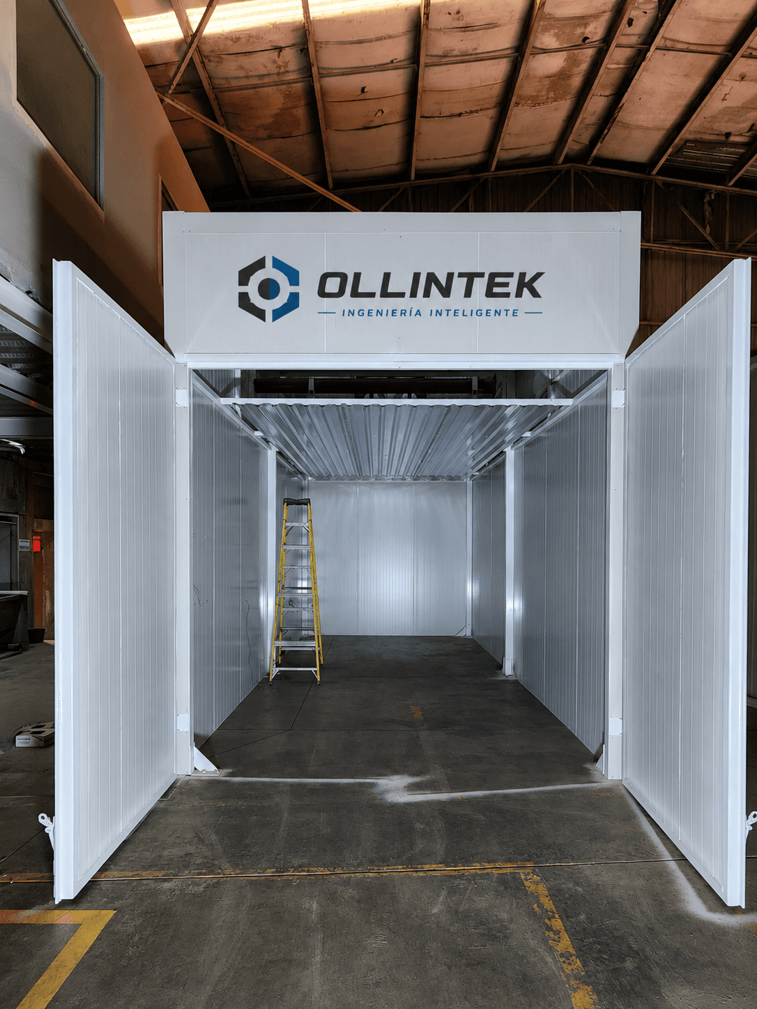 Horno industrial OLLINTEK para embalajes de madera