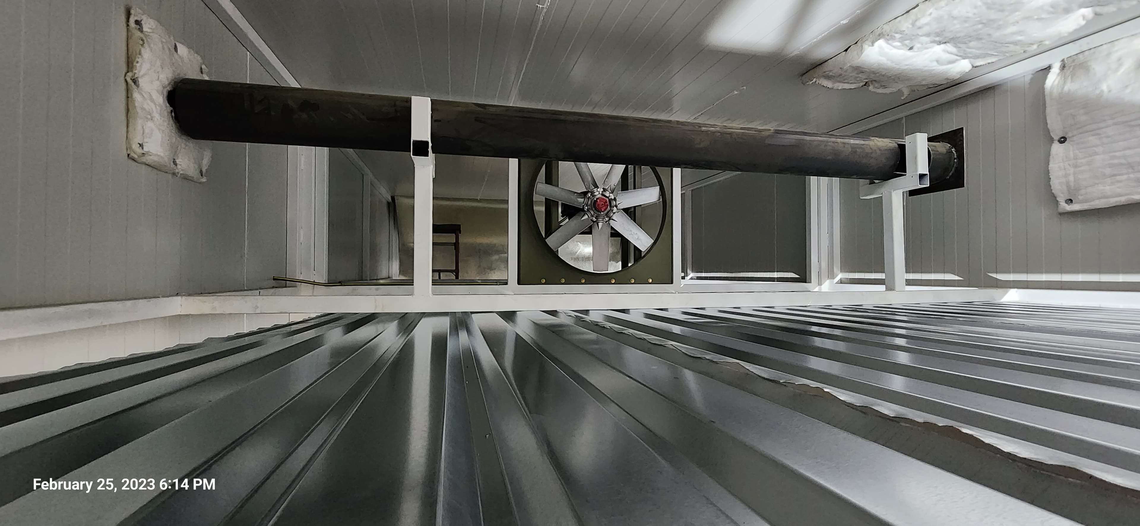 Horno OLLINTEK para procesos térmicos en pallets de madera